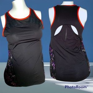 Champion C9 Cutout Racerback Workout Tank with Mesh Top & Duo Dry+ size XS